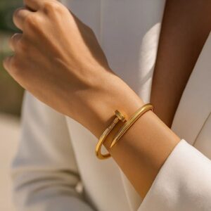 Clou Luxe Cuff Bracelet